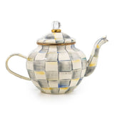 Sterling Check 4 Cup Teapot