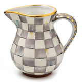 Sterling Check Portly Pitcher