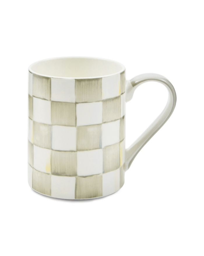 Sterling Check Porcelain Mug