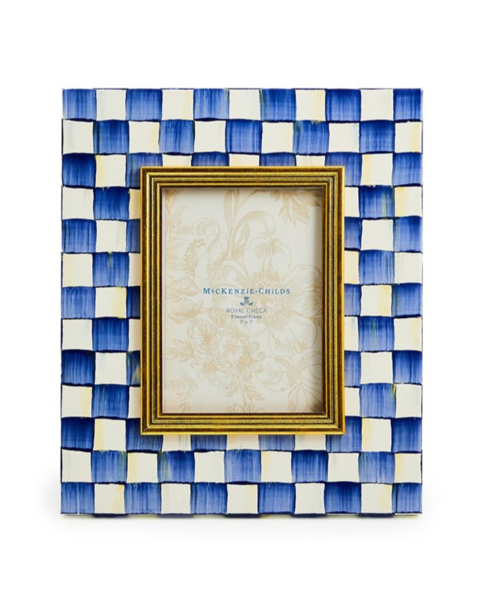 Royal Check 5" x 7" Frame