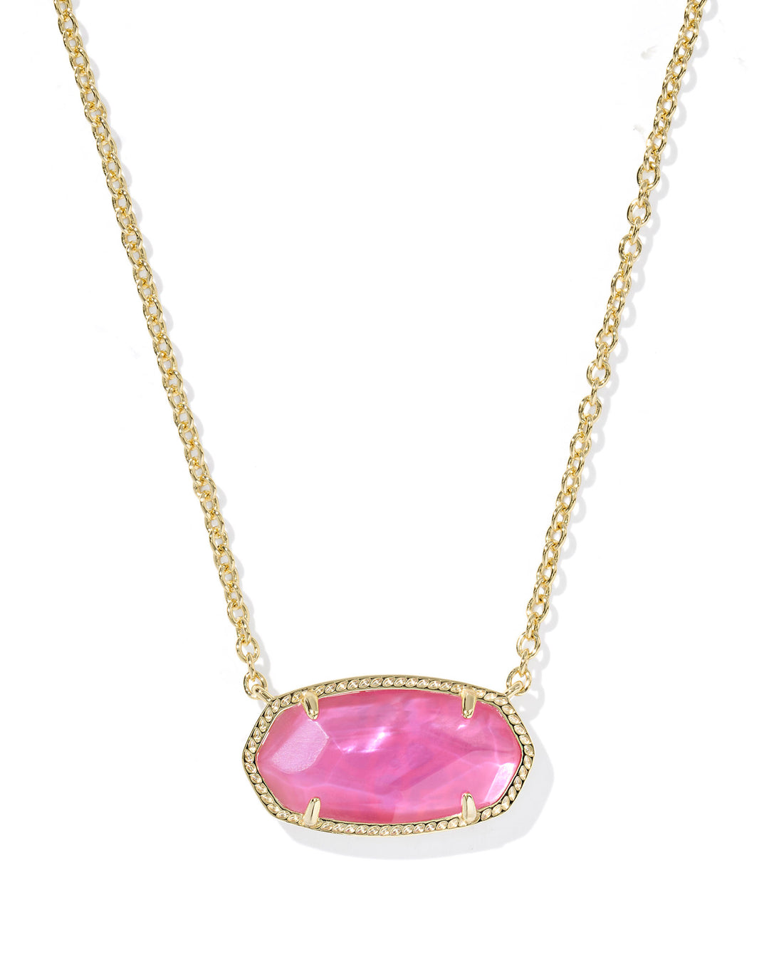Elisa Statement Short Pendant Necklace, Azalea Illusion
