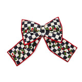 Courtly Holly Red Large Bow