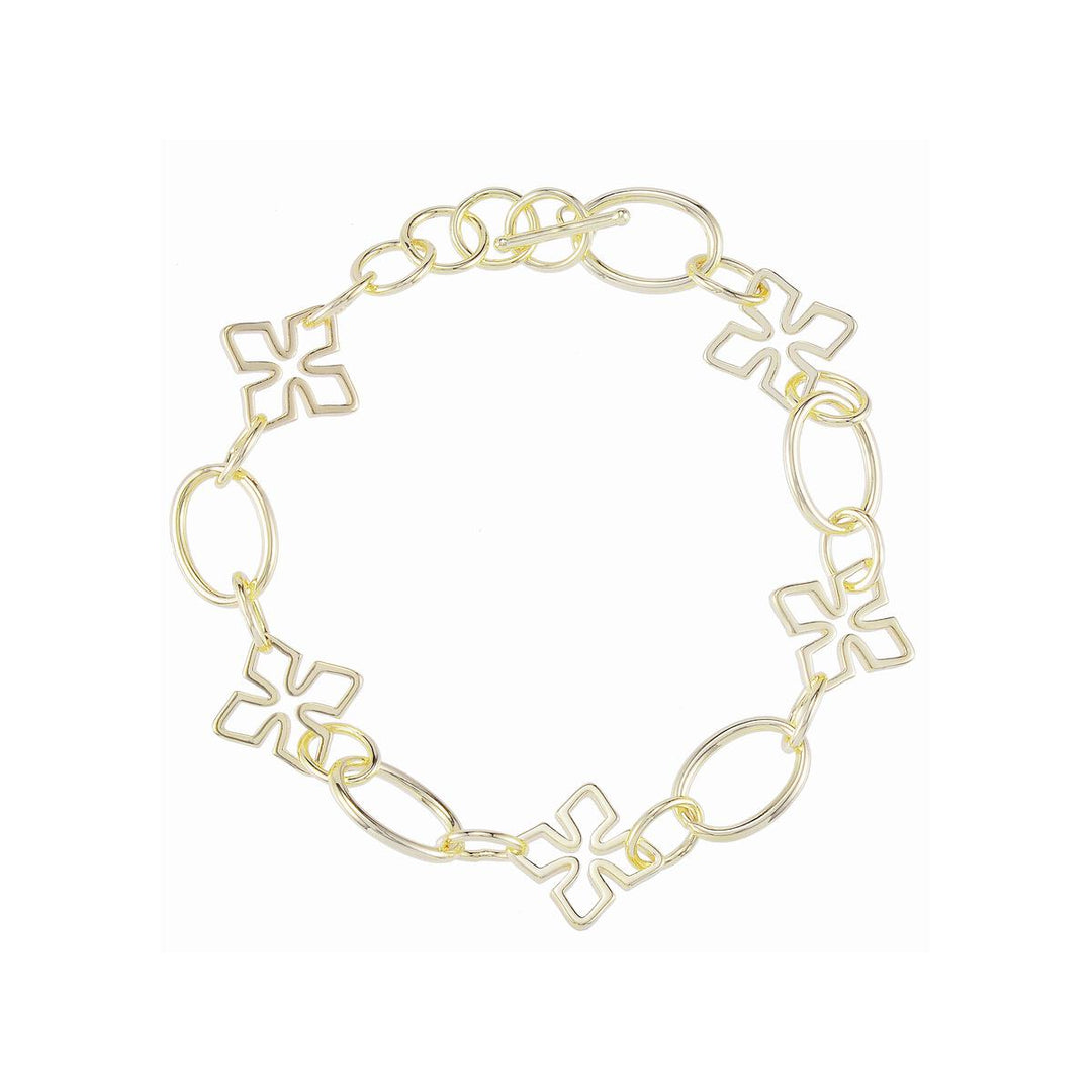 Grace Link Bracelet, Gold