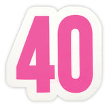 JUMBO SHAPED NAPKINS - 40