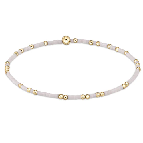 Hope Unwritten Bracelet, White