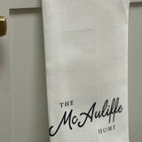 Family Name Tea Towel, Custom