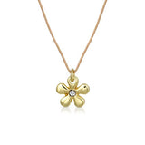 New Moon Gold Necklace, Let Hope Bloom