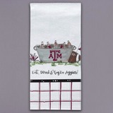 Texas A&M Eat, Drink Handtowel