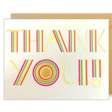 Happy Type Thank You Card