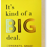 Big Deal Grad Card
