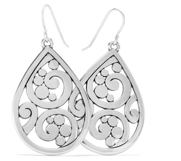 Contempo Teardrop French Wire Earrings