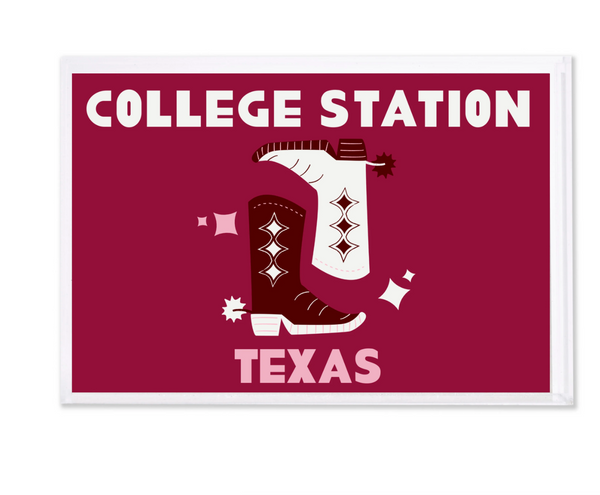 College Station Kickoff Small Tray