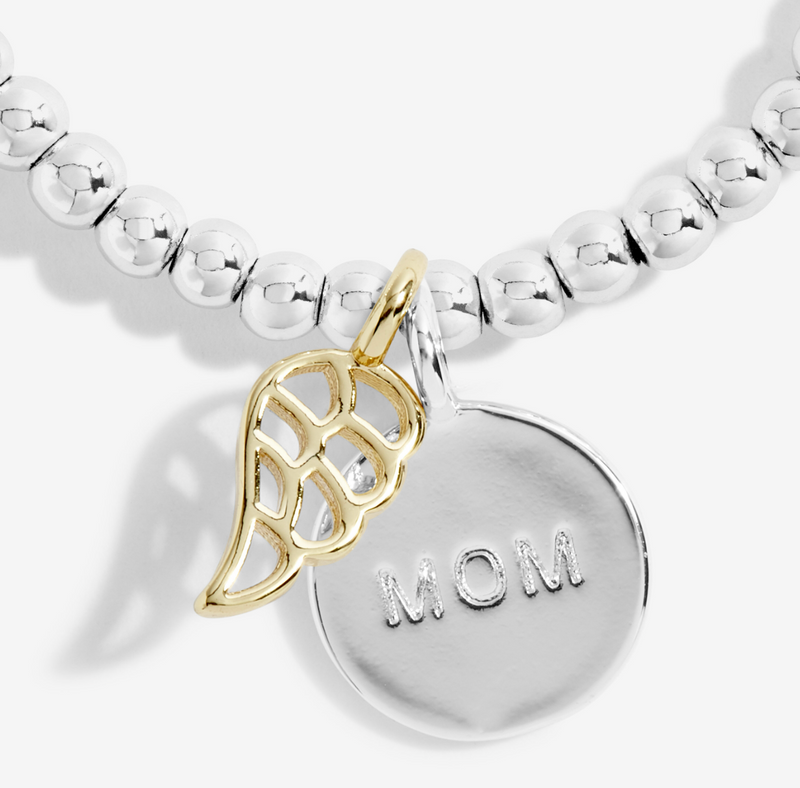 A Little 'Moms Are Angels In Disguise' Bracelet