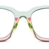 Clear Horizon, Mint/Pink