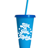 Sorority Glitter Color Changing Cup