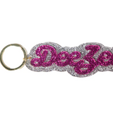 Sorority Glitter Keychain