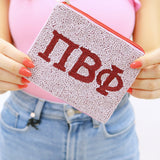 Sorority Beaded Coin Pouch