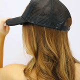 Simple Trucker Cap, Black