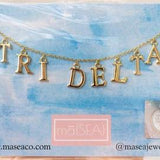Sorority Letter Necklace