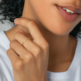 Larissa Band Ring, 18k Gold Vermeil