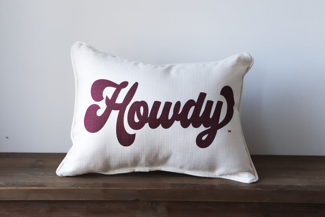 Howdy Gameday Pillow