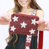 Stars Beaded Privacy Pouch