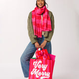 "Very Merry" Gifting Tote, Red