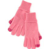 Natalia Touch Screen Gloves, Pink