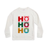 HO HO HO Classis Sweatshirt, White