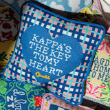 Sorority Needlepoint Pillow