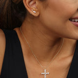 "Oh She Fancy" Cross Pendant
