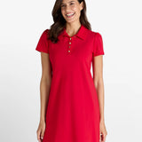 Bella Dress, Red