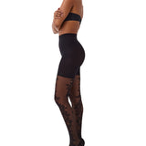 Tight-End Floral Tights