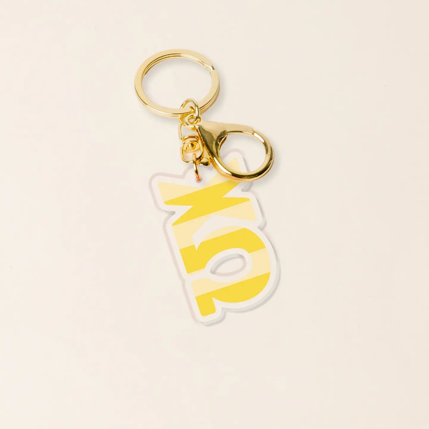 Sorority Stripes Acrylic Keychain