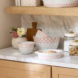 Rosy Check Everyday Mixing Bowls, Set of 3