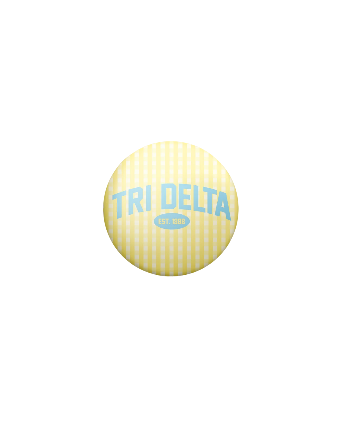 Sorority Gingham Button