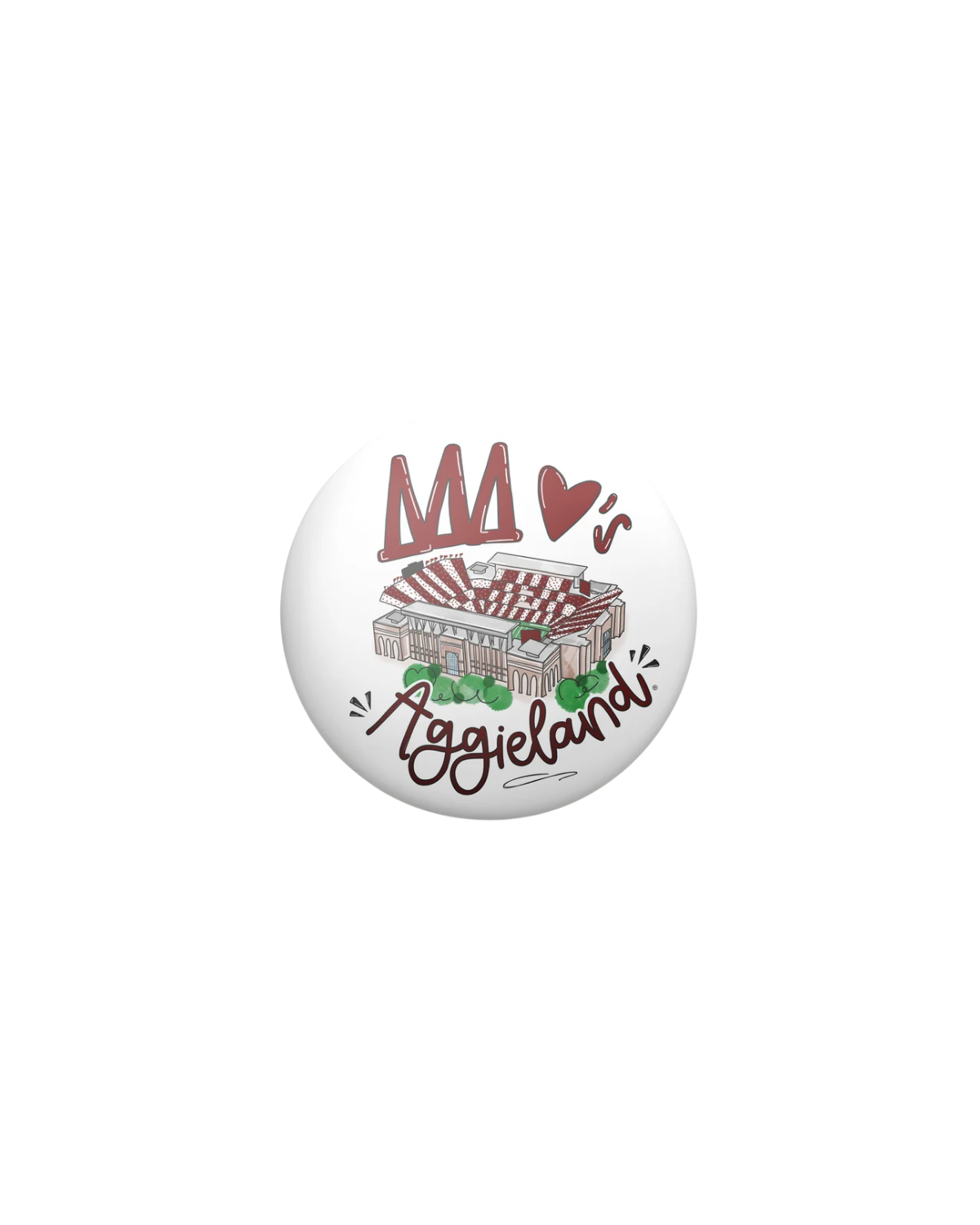 Sorority <3s Aggieland Button