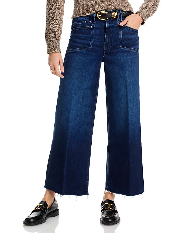 Anessa Set In Pockets Raw Hem Jean, Praline