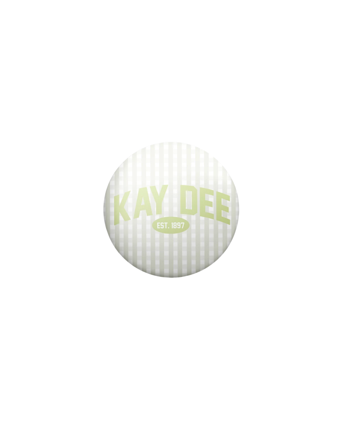 Sorority Gingham Button