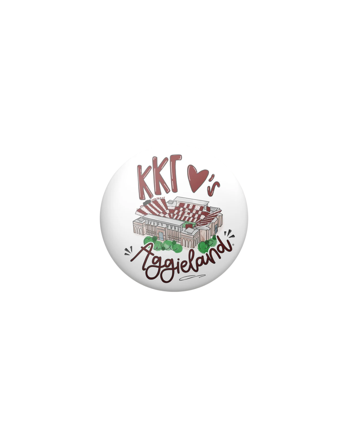 Sorority <3s Aggieland Button