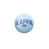 Sorority Gingham Button