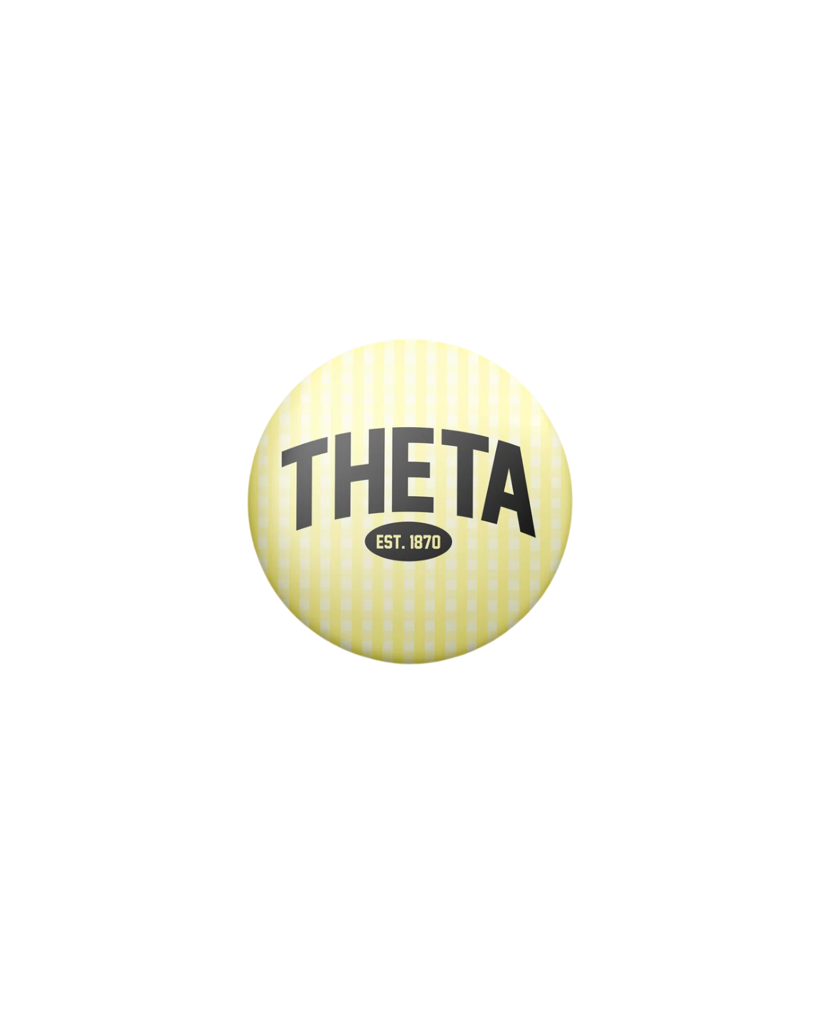 Sorority Gingham Button