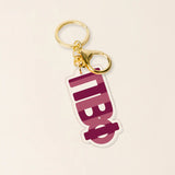 Sorority Stripes Acrylic Keychain