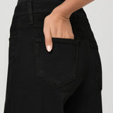 Anessa 31" Wide Leg Jean, Black Shadow