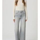 Anessa 31" Wide Leg Jean, Smokescreen Grey