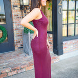 Always the Moment Maxi Dress, Maroon