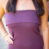 Roslynn Dress, Chocolate