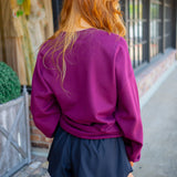 Howdy Crewneck, Maroon