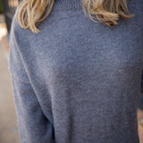 Whispered Warmth Sweater, Charcoal
