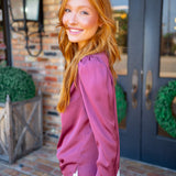 Scarlett Top, Mulberry